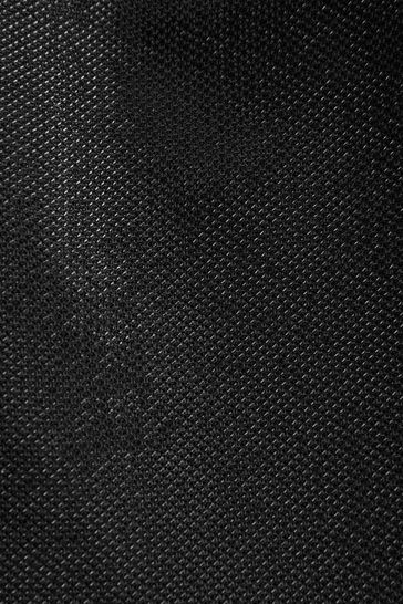ONS441 Black EDIT Slim Glitter Tuxedo Suit - Image 8