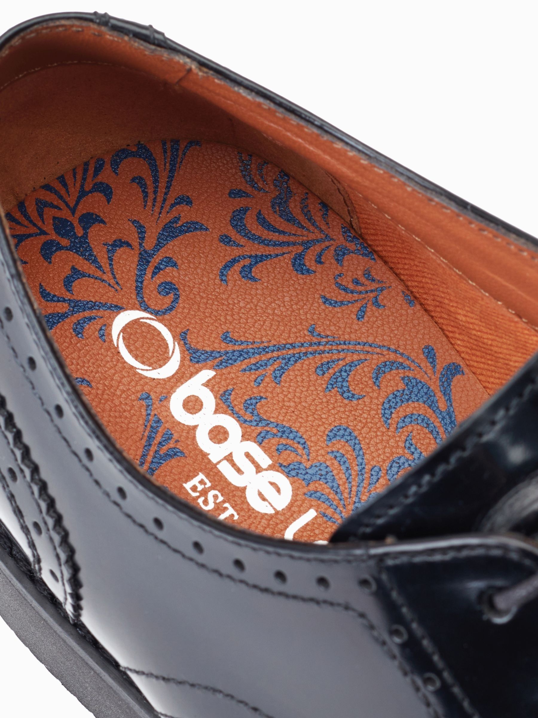 ONS414 Lace Up Brogue Shoes - Image 6