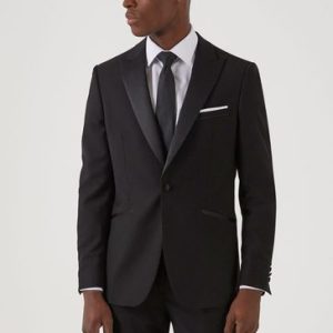 ONS440 Sinatra Black Slim Fit Suit