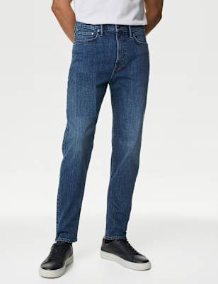 ONS452 Tapered Fit Stretch Jeans