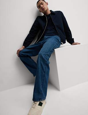 ONS446 Loose Fit Stretch Jeans